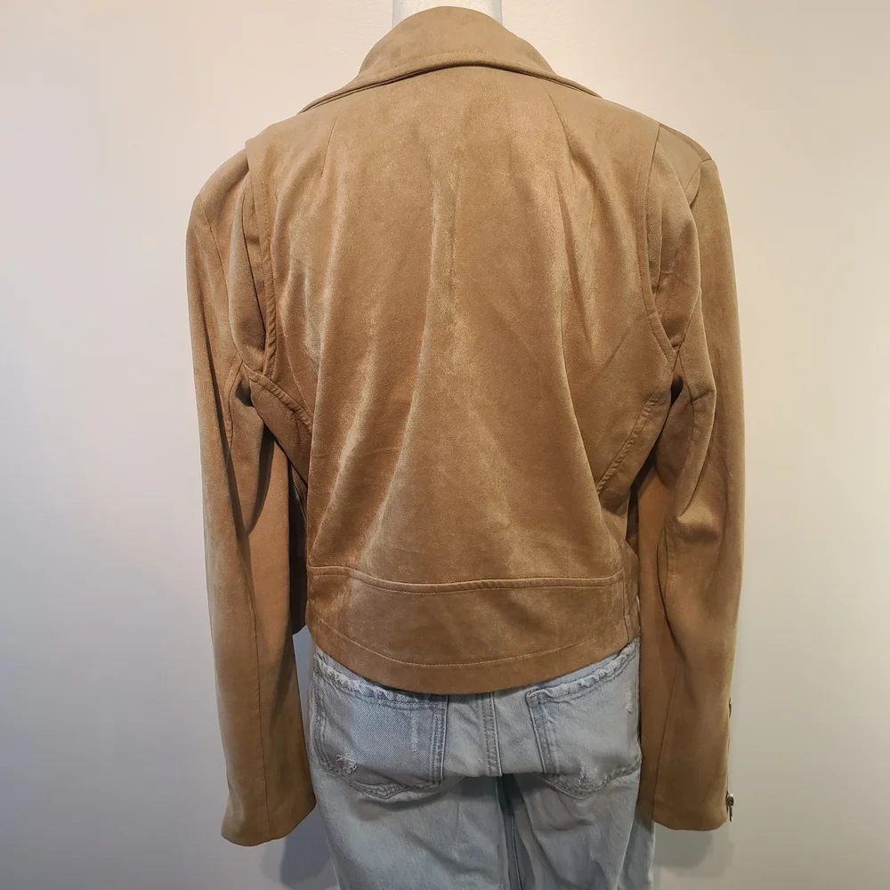 VICI Camel Super Soft Suede Jacket - Picture 4 of 7